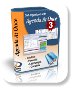 Agenda At Once Free PIM box shot - powerful to-do software